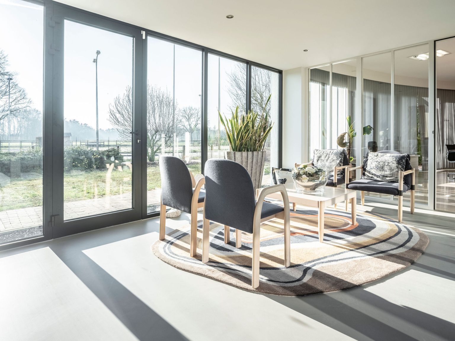 Betoncire woonkamer
