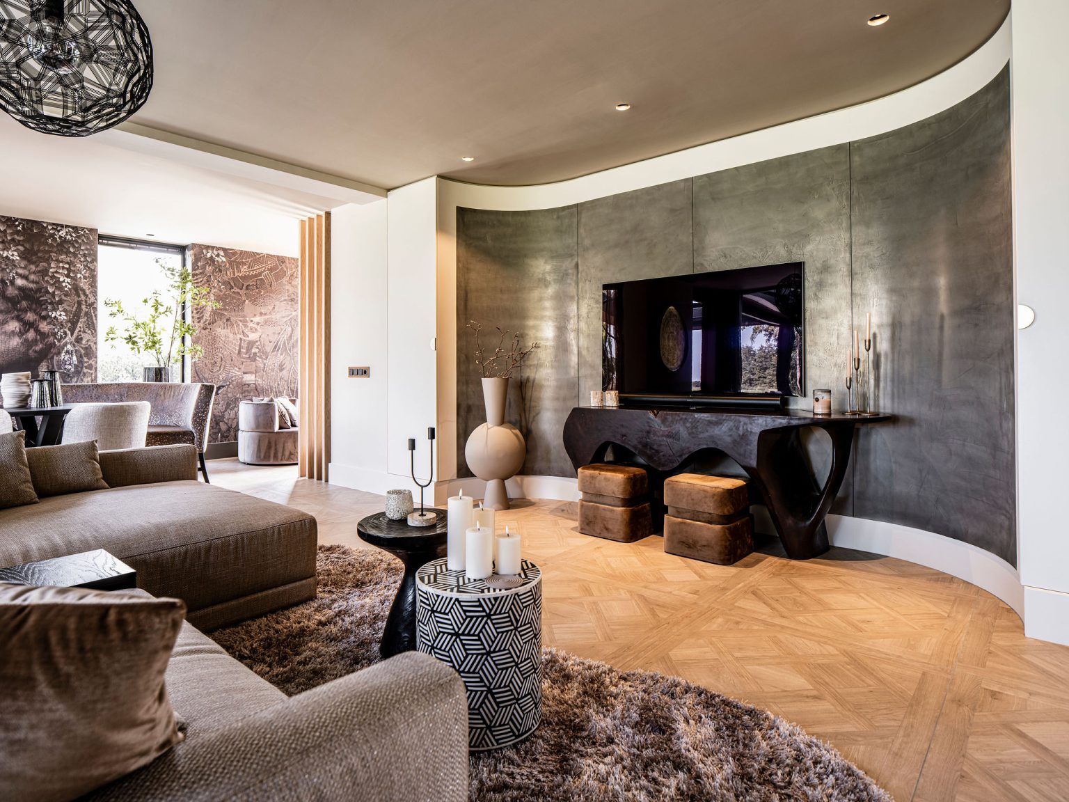 Betoncire woonkamer