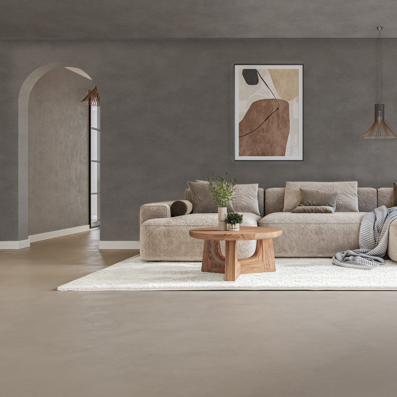 Lava verf - Cappuccino - Afbeelding 3